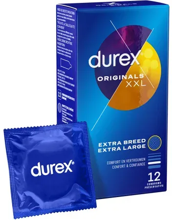 Durex Originals XXL Kondome 12 Stück
