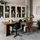 Woood Vitrine Chow 105 x 40 x 215 cm Grau