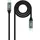 NANOCABLE USB-C auf USB-C 0,5 m Schwarz