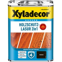 Xyladecor Holzschutz-Lasur 2in1 Ebenholz matt 750 ml