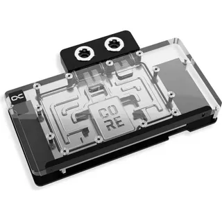 Alphacool WAK Core RX 9070 XT Hellhound + Pure mit Backplate, GPU Wasserkühler