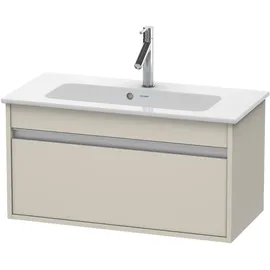 Duravit Waschtischunterschrank 1 Auszug 80 x 41 x 38,5 cm Taupe Matt