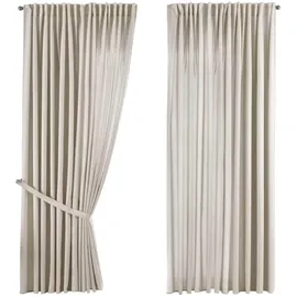Gardinenbox 2er Set »JENA« HxB 250x300 cm Sand