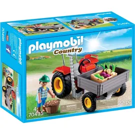 Playmobil Country Gemüsebauer mit Erntetraktor 70495