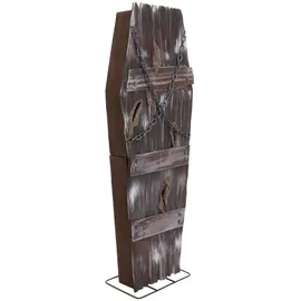 Europalms Halloween Sarg des Schreckens animiert 155 cm
