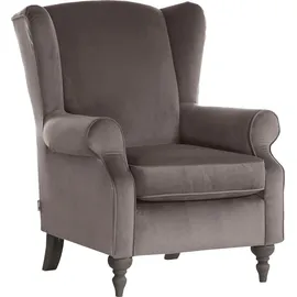 GUTMANN FACTORY Ohrensessel ¦ braun ¦ Maße (cm): B: 83 H: 102 T: 87.0