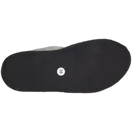 HAFLINGER Flair Dackel Pantoffeln grau 36