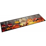 vidaXL Küchenteppich Waschbar Herbst 60x300 cm Samt