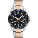 Chronograph ARMANI EXCHANGE "AX4375" Armbanduhren roségoldfarben Herren Armbanduhr, Herrenuhr, Edelstahlarmband, analog, Tag, Stoppfunktion