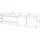 SKRAUT HOME Lowboard 212x50 cm Beige Holzwerkstoff