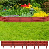 vidaXL 11 Stk. Backstein-Design