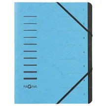 Pagna Ordnungsmappe 7 Fächer blau, 1 St.