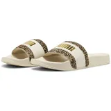 Puma Leadcat 2.0 Animal Flair Pantoletten, Alpine Snow Gold