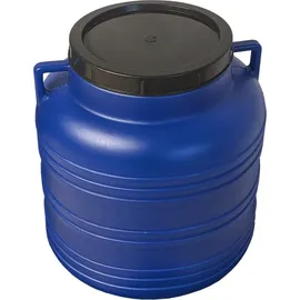 plasteo 20 Liter Weithalsfass Blau