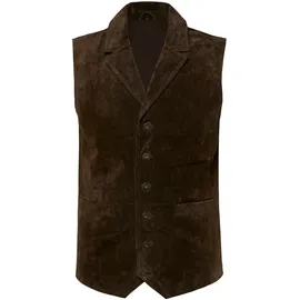 Jp1880 Weste dunkelbraun 5XL