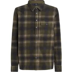 ONEILL Pullover SUPERFLEECE SHIRT, Green Check Small, M