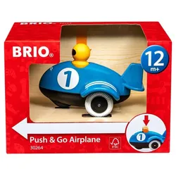 BRIO Spiel Push & Go Flugzeug