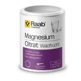 Raab Vitalfood Magnesiumcitrat Waldfrucht Pulver 200 g