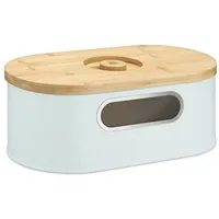 Navaris Brotkasten mit Deckel aus Holz - Brotbox zur