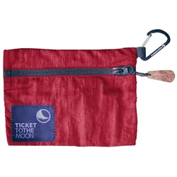 Ticket to the Moon Travel Wallet | Ausrüstung Outdoor für Unisex | Burgundy - one size