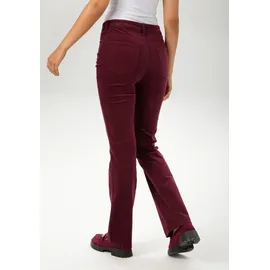 Aniston CASUAL Cordhose Bootcut Lila 36