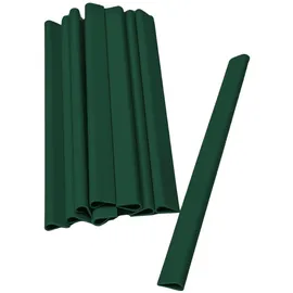 zaunzu Sichtschutzstreifen Klemmschiene für Zaunblende Grün, 1er Pack