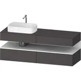 Duravit Waschtischunterschrank wandhängend „Qatego“ 160 × 60 × 55 cm