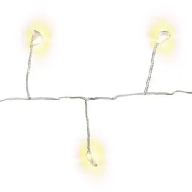 goobay 50er LED-Silberdraht-Cluster-Lichterkette