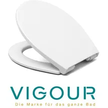 Vigour One WC-Sitz mit Absenkautomatik, weiß