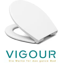 Vigour One WC-Sitz mit Absenkautomatik, weiß
