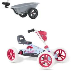 BERG Gokart Buzzy Bloom inkl. Anhänger