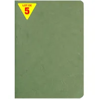 Clairefontaine 5x Age Bag, Notizbuch A5, 48 Blatt 90g