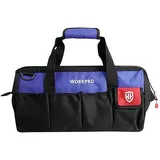 WorkPro Werkzeugtasche unbestückt blau|rot|schwarz 350 x 190 x 220 mm