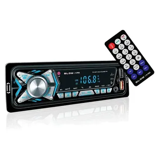 Blow X-PRO MP3/USB/micro USB/BLUETOOTH Radio Auto Schwarz - Transparent
