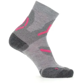 Uyn Trekkingsocken Merino 2in Pink/Light Grey 39-40