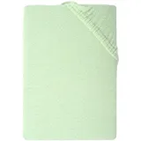 Carpe Sonno Spannbettlaken Baumwolle-Polyester 90 x 200 cm Grün