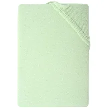 Carpe Sonno Spannbettlaken Baumwolle-Polyester 90 x 200 cm Grün
