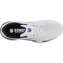 K-Swiss Express Light 3 Tennis Shoe, White/Dazzling Blue/Black, 44.5 EU