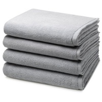 Ross Sensual Skin Handtuch-Set (4er-Set) Handtücher 4 ct Silber