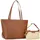 Valentino Maiam Shopper Kunstleder Brown