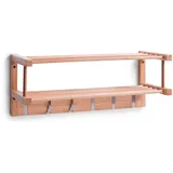 Zeller Present Wandgarderobe BAMBOO - braun