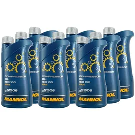 Mannol Kompressoröl ISO 100 10 l