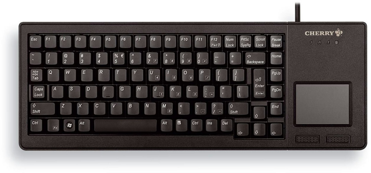 Preisvergleich Produktbild CHERRY G84-5500 XS TOUCHPAD Tastatur schwarz