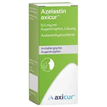 axicur Azelastin axicur 0.5 mg/ml Augentropfen Lösung