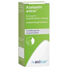 axicur Azelastin axicur 0.5 mg/ml Augentropfen Lösung