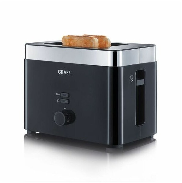 Graef Toaster TO62 Acryl schwarz