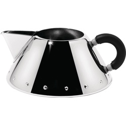 Alessi Milchkännchen 200 ml Edelstahl Schwarz