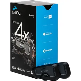Cardo FRC4X103, 4 Kanäle, 1200 m, -20 - 55 °C, Schwarz, CE FCC / IC SIG BT TELEC UKCA, 13 h
