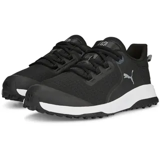 Puma Fusion Grip Golfschuhe Herren 02 black/silver/quiet shade 42