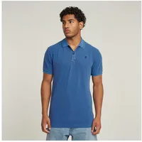 G-Star Dunda Overdyed Slim Kurzarm-poloshirt - Pilot Gd - M
